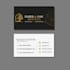 design a minimalist business card for your brand