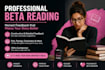 give detailed beta reader feedback