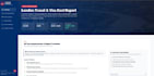 develop a responsive web dashboard using tailwind CSS and chart