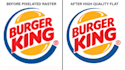 manually vector trace, redraw artwork and image to vector