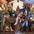draw dnd party illustration, dnd character design
