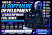 do ai software development, ai saas software, full stack website development