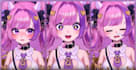 draw, rig live2d vtuber model, 2d vtuber model, v tuber, chibi vtuber, facerig