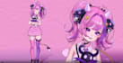 do live2d vtuber model, 2d vtuber model 3d vtuber model anime vtuber rigging