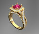 create 3d jewelry cad design, custom jewelry model, 3d printing and rendering