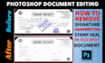 professionally edit or modify you pdf files in photoshop