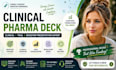clinical presentation, pharma deck, clinical, trial investor presentation expert