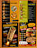 design modern restaurant menu,food flyer,poster, menu board