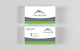 create a professional business card for brand identity