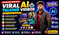 create professional ai talking videos