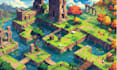 design 2d side scroller pixel art parallax background layered game environment