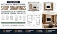 create detailed interior shop drawings for residential