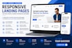 create a responsive landing page