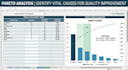 provide automated 7 qc tools excel templates and reports