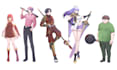 draw in anime style character illustrations