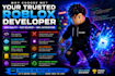 be your expert roblox developer game ai lua scripter gui vfx ugc model weapons