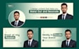 design linkedin cover photo, banner and featured section