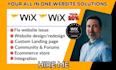 create wix online course wix tuition educational site school website e learning