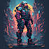 design anime character , cyberpunk character