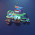 model 3d assets for cute, stylized and cartoon games