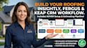hover setup roofing insightly fergus keap CRM estimating sales workflow pipeline