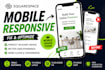 design a modern and responsive squarespace website