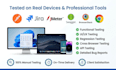 test your websites and mobile apps