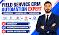 connecteam fieldservice automation housecall pro servicetitan zapier integration