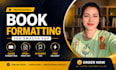format your book for amazon KDP