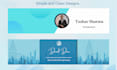 design a professional linkedin banner
