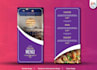 design creative cafe and restaurant posters and flyers