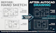 create professional 2d autocad drawings