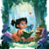 draw cute children book illustrations