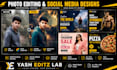 design professional poster, banner and social media post