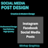 design professional social media posts