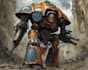 making a warhammer 40k character art