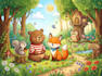 draw a cartoon animal for you