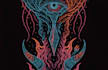 custom an abstract black tattoo design
