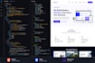 create a responsive HTML CSS landing page