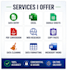 do data entry, copy editing, document conversion