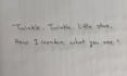 write anything with my beautiful handwriting