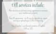 copy and line edit your romance manuscript