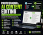 provide ai content editing