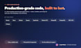 develop a saas web app, admin dashboard or next js application