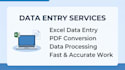 excel data entry, copy paste and PDF conversion