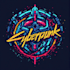 do a cool logo cyberpunk or mocha futuristic