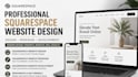 build squarespace website design, redesign squarespace website developmen