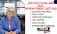commission based cold calling appointment setting  telecom b2b sdr sales closer
