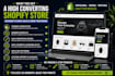 build a turnkey shopify dropshipping store or high converting ecom brand