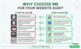 do a complete SEO audit report for your website